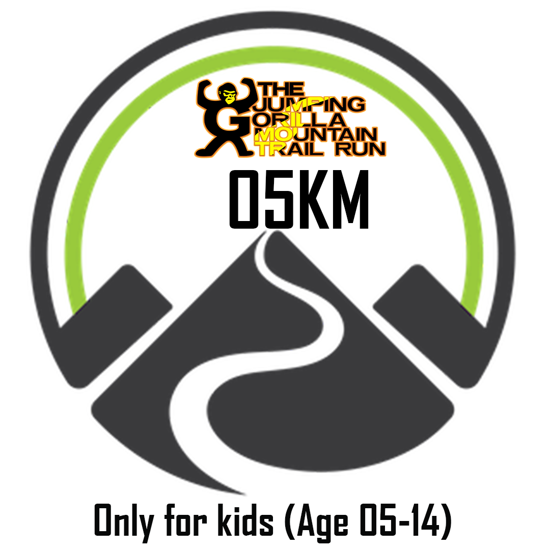 5Km Trail - Kids Special (age 5-14 years old) - The Jumping Gorilla